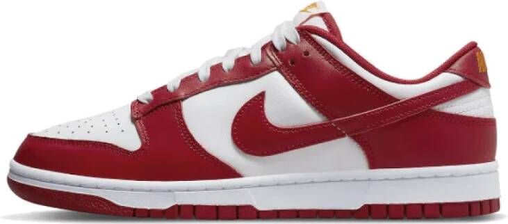 Nike Dunk Low Sneakers Stijlvolle Herenschoenen Rood Heren