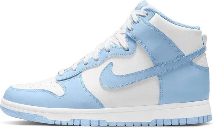 Nike Verhoog je sneaker game met Leike Dunk High Aluminum (W) Blauw Unisex