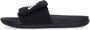 Nike Verstelbare Slide Heren Slippers Zwart Wit Black Heren - Thumbnail 1