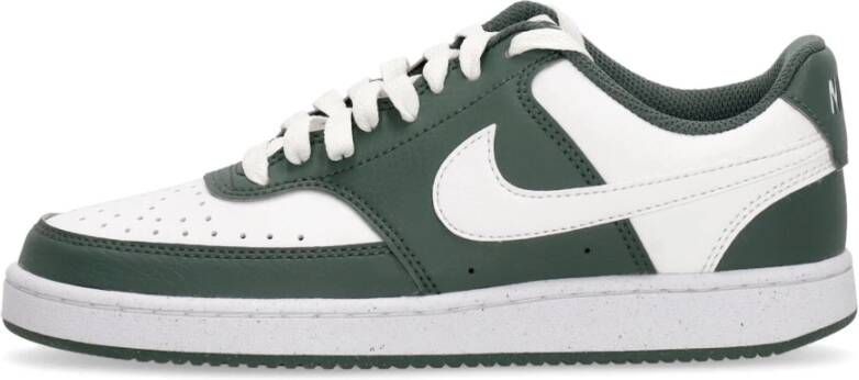 Nike Vintage Green White Court Vision Sneakers Green Dames