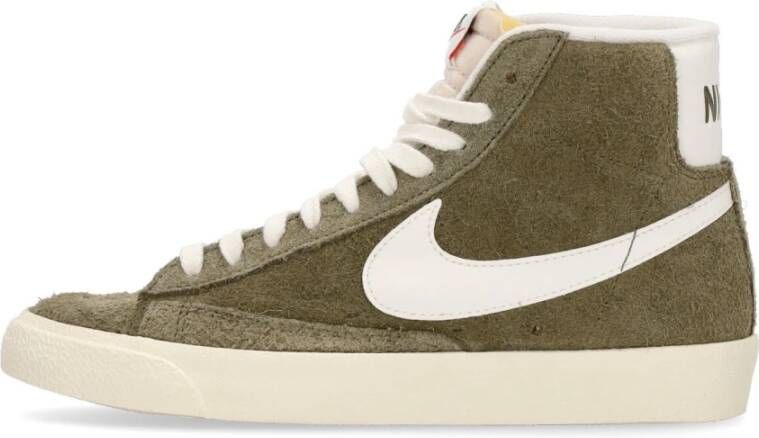 Nike Vintage Hoge Schoen Olijf Zwart Green Dames