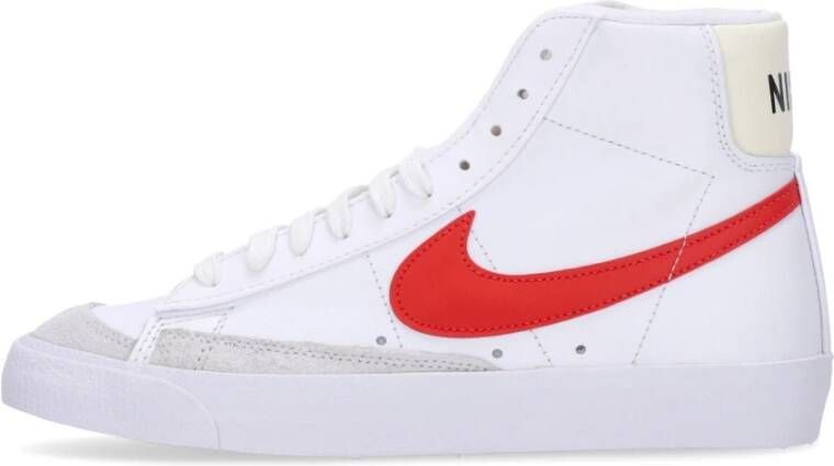 Nike Vintage Hoge Sneaker Rood Wit White Heren