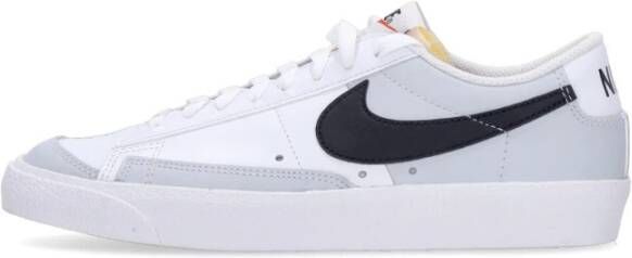 Nike Vintage Low Blazer Sneaker Wit Zwart White Heren