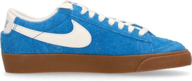 Nike Vintage Low Blazer Sneakers Blauw Bruin Blue Dames