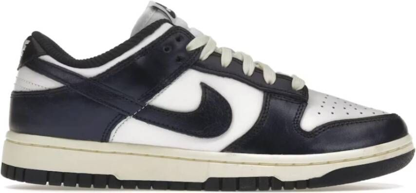 Nike Vintage Navy Lage Sneakers Black Heren