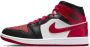 Jordan Wmns Air 1 Mid Black Gym Red White Schoenmaat 37 1 2 Sneakers BQ6472 079 - Thumbnail 1