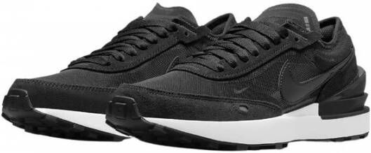 Nike Waffle One Sneakers Zwart Dames