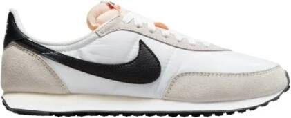 Nike Waffle Trainer 2 Heren Schoenen White Leer Synthetisch