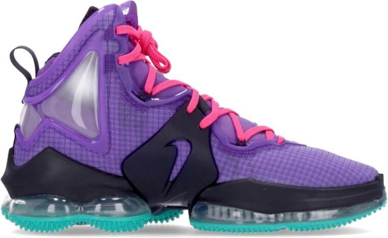 Nike Wild Berry Basketbalschoen met TPU Vinnen Purple Heren