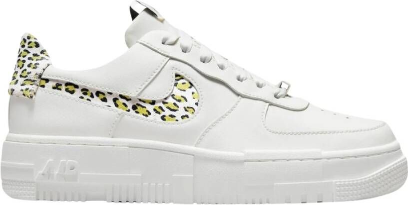 Nike Wit Luipaard Laag Pixel Beperkte Oplage White Heren