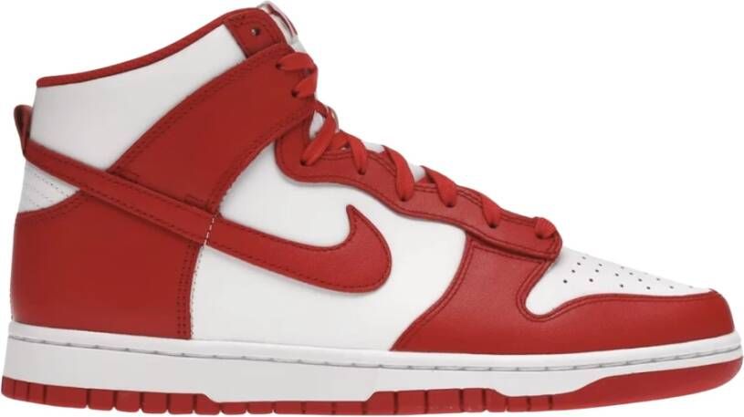 Nike Wit Rood Beperkte Oplage Sneakers Red Heren