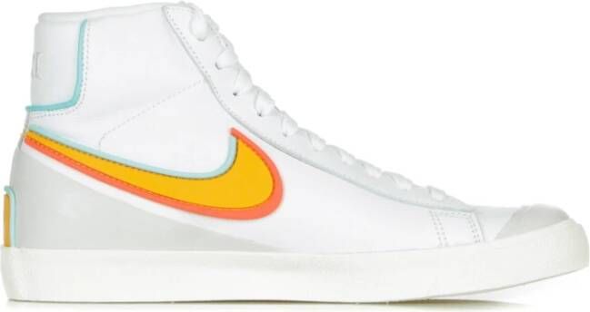 Nike Witte hoge sneakers White Heren