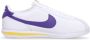 Nike Witte lage sneakers met paars gele accenten White Heren - Thumbnail 1