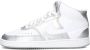 Nike Witte Leren Hoge Sneakers White Dames - Thumbnail 1