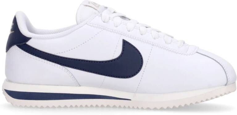 Nike Witte Leren Lage Sneakers White Dames