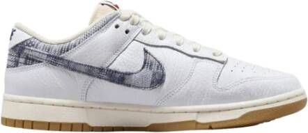 Nike Witte Sneakers met Retro Basketbal Stijl White