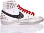 Nike Witte Sneakers Aangepaste Stijlvolle Herenschoenen White Heren - Thumbnail 1