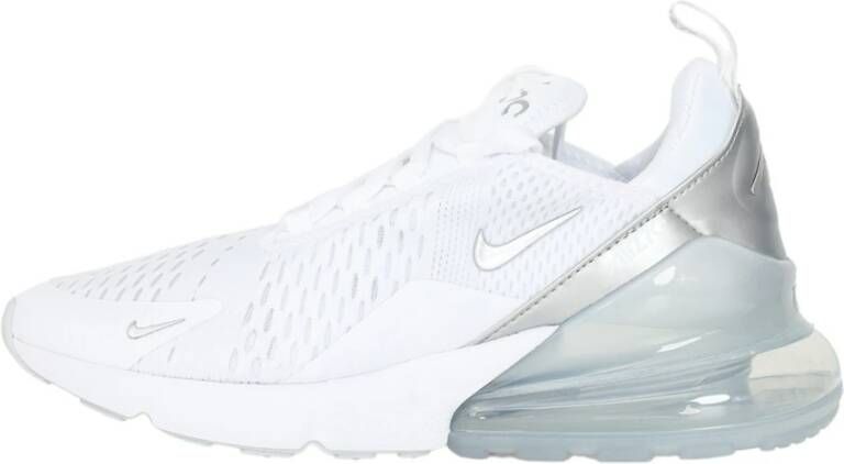 Nike "Witte sportieve sneakers met metalen details" Wit Dames