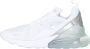 Nike "Witte sportieve sneakers met metalen details" Wit Dames - Thumbnail 1