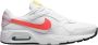 Nike Witte Sportieve Textiel Sneakers Vrouwen White Dames - Thumbnail 2