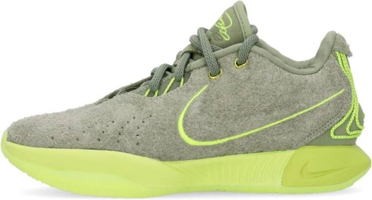 Nike Xxi Basketbalschoen Oliegroen volt Green Heren