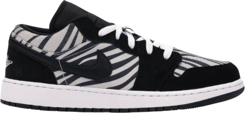 Nike Zebra Low Air Jordan 1 Beperkte Oplage Multicolor Heren