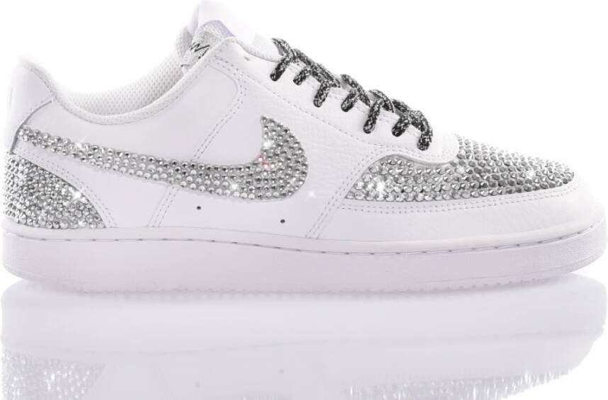 Nike Zilver Witte Sneakers Dames Schoenen Gray Dames