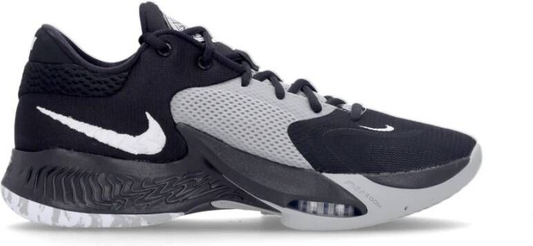 Nike Zoom Freak 4 Basketbalschoen Zwart Wit Black Heren