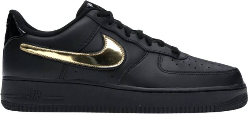 Nike Zwart Metallic Goud Verwijderbare Swoosh Pack Black Heren