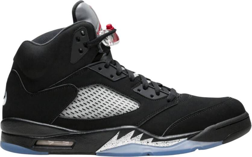 Nike Zwart Metallic Retro Air Jordan 5 Black Heren