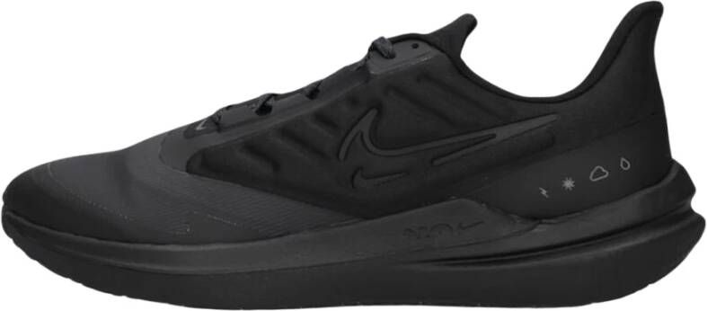 Nike Winflo 9 Shield Weerbestendige hardloopschoenen voor heren (straat) Zwart