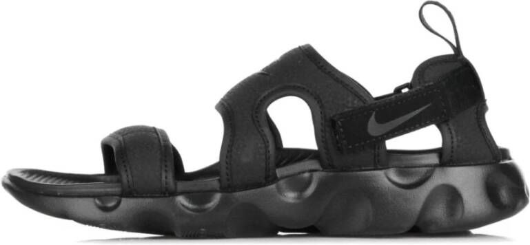 Nike Zwarte Damessandaal Stijlvol Comfortabel Black Dames