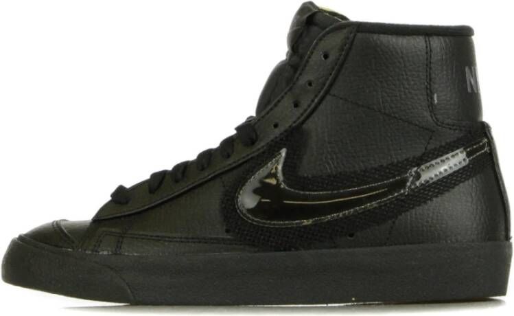 Nike Blazer Mid Dames Schoenen Black Leer Foot Locker