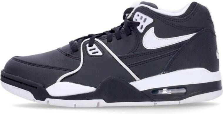 Nike Zwart Wit Air Flight 89 Sneakers Black Heren