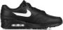 Nike Zwart Wit Air Max 90 1 Lage Schoen Black Heren - Thumbnail 1