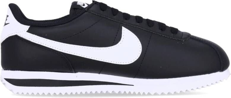 Nike Zwart Wit Lage Schoen met Veters Black Dames