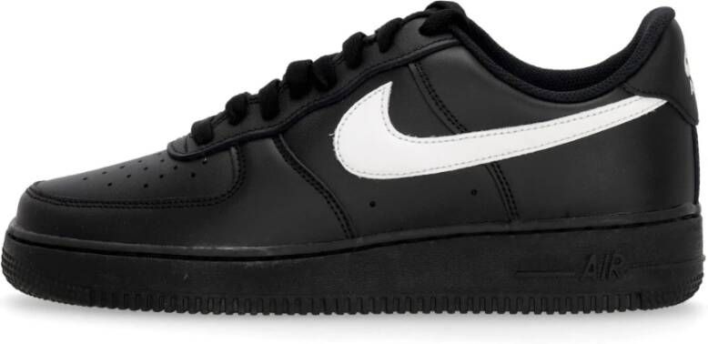 Nike Zwart Wit Lage Sneaker Air Force 1 Black Heren