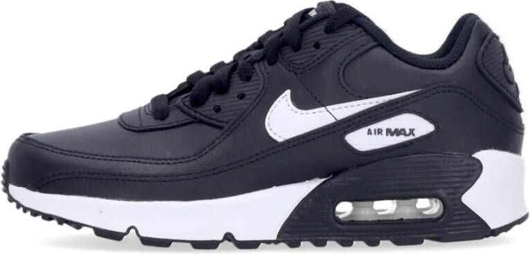 Nike Zwart Wit Streetwear Air Max 90 LTR Black Heren