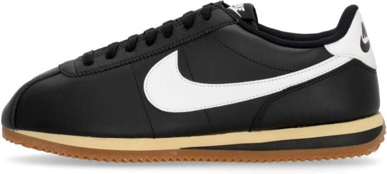 Nike Zwart Wit Gum Laag Sneakers Black Heren