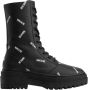 Nikkie boots Djuna Logo print Zwart - Thumbnail 2