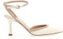 Ninalilou Ivoor Strass Slingback Hakken Beige Dames - Thumbnail 1