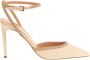 Ninalilou Ivoor Strass Slingback Hakken Beige Dames - Thumbnail 1