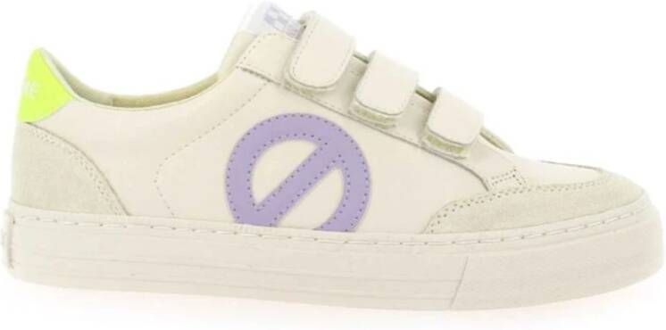 No Name Band Sneakers Eco Vriendelijk Leer White Dames