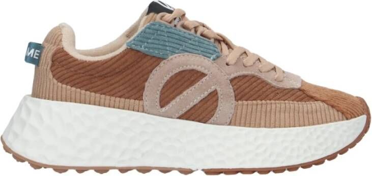 No Name Bruine Sneakers voor Mannen en Vrouwen Brown Dames