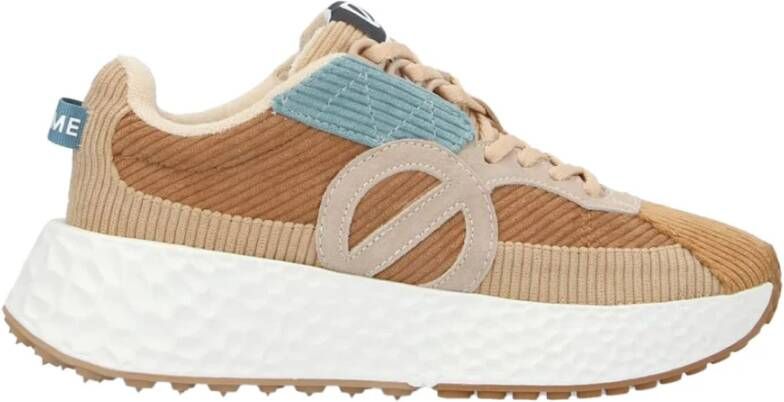 No Name Carter Runner Sneakers Multicolor Comfortabel Beige Dames