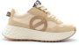 No Name Mesh en Suède Sneakers Beige Dames - Thumbnail 1