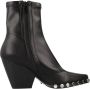 Noa Harmon Ankle Boots Black Dames - Thumbnail 2