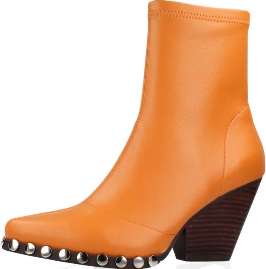 Noa Harmon Ankle Boots Orange Dames