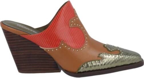 Noa Harmon Cowboy Stijl Sandaal André Multicolor Dames