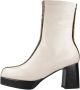 Noa Harmon Heeled Boots Beige Dames - Thumbnail 2